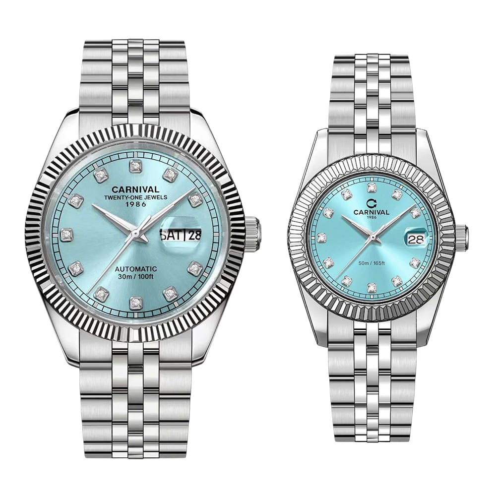 Đồng hồ Đôi Carnival 8131D-VT-XT (Tiffany)