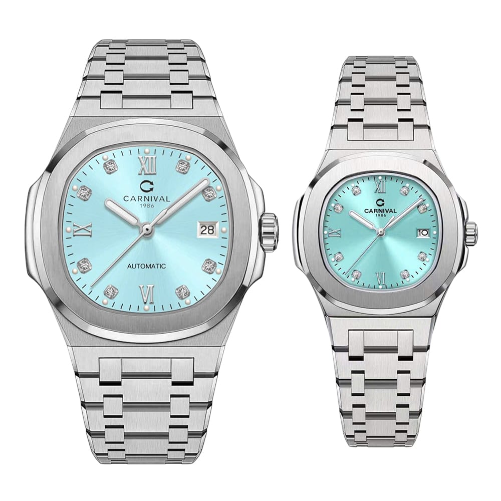 Đồng hồ Đôi Carnival 8160D-VT-XT (Tiffany)