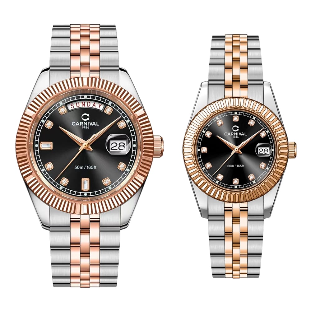 Đồng hồ Đôi Carnival 8190D-CH-D