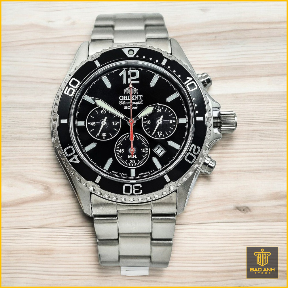 Orient Nam Mako Solar Chronograph RA-TX0202B10B