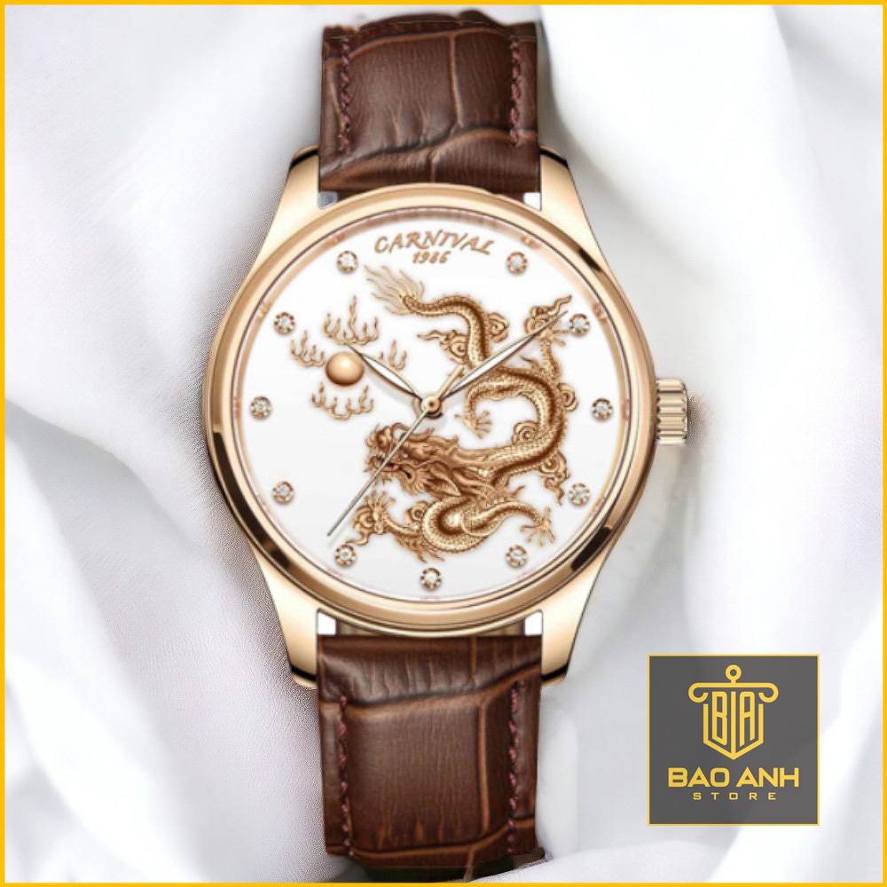 Đồng hồ Carnival con Rồng 51524G-T1