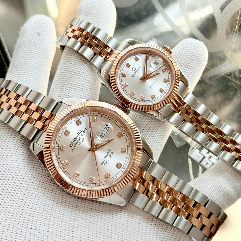 Đồng hồ Đôi Carnival 8131D-CH-T