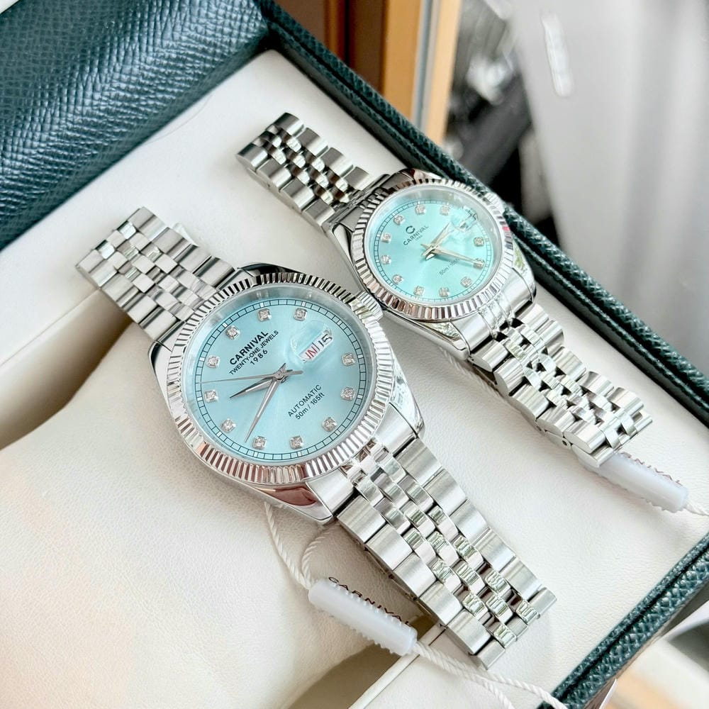 Đồng hồ Đôi Carnival 8131D-VT-XT (Tiffany)
