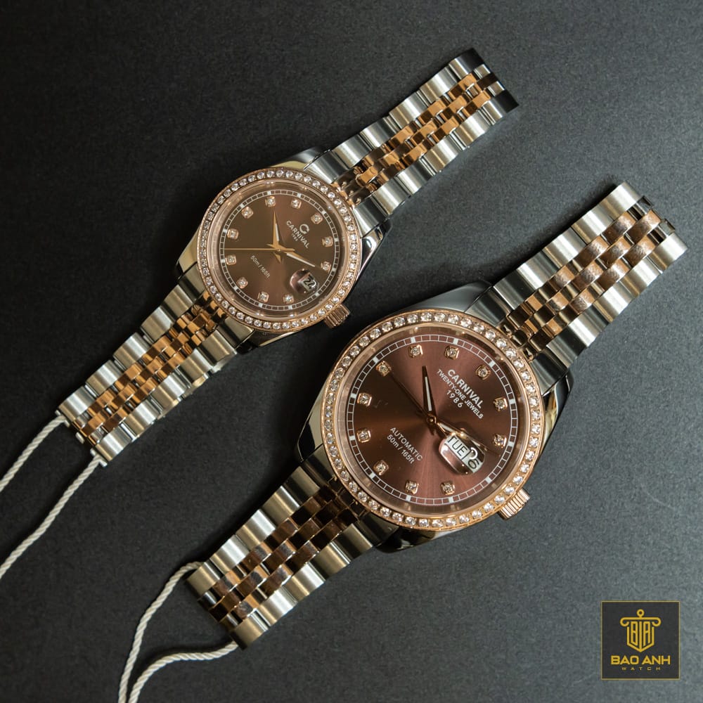 Đồng Hồ Đôi Carnival 8131D2-CH-N