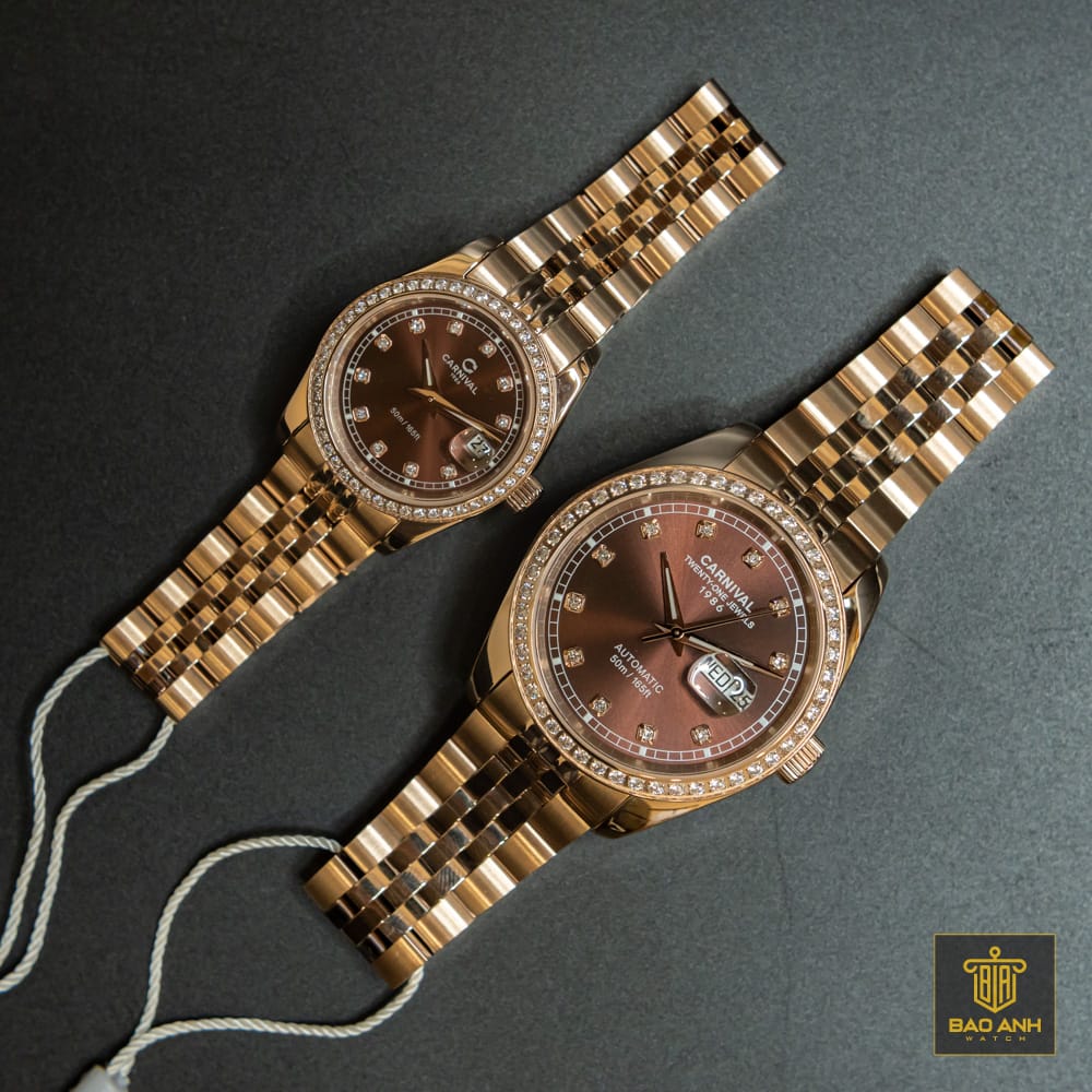 Đồng Hồ Đôi Carnival 8131D2-VH-N