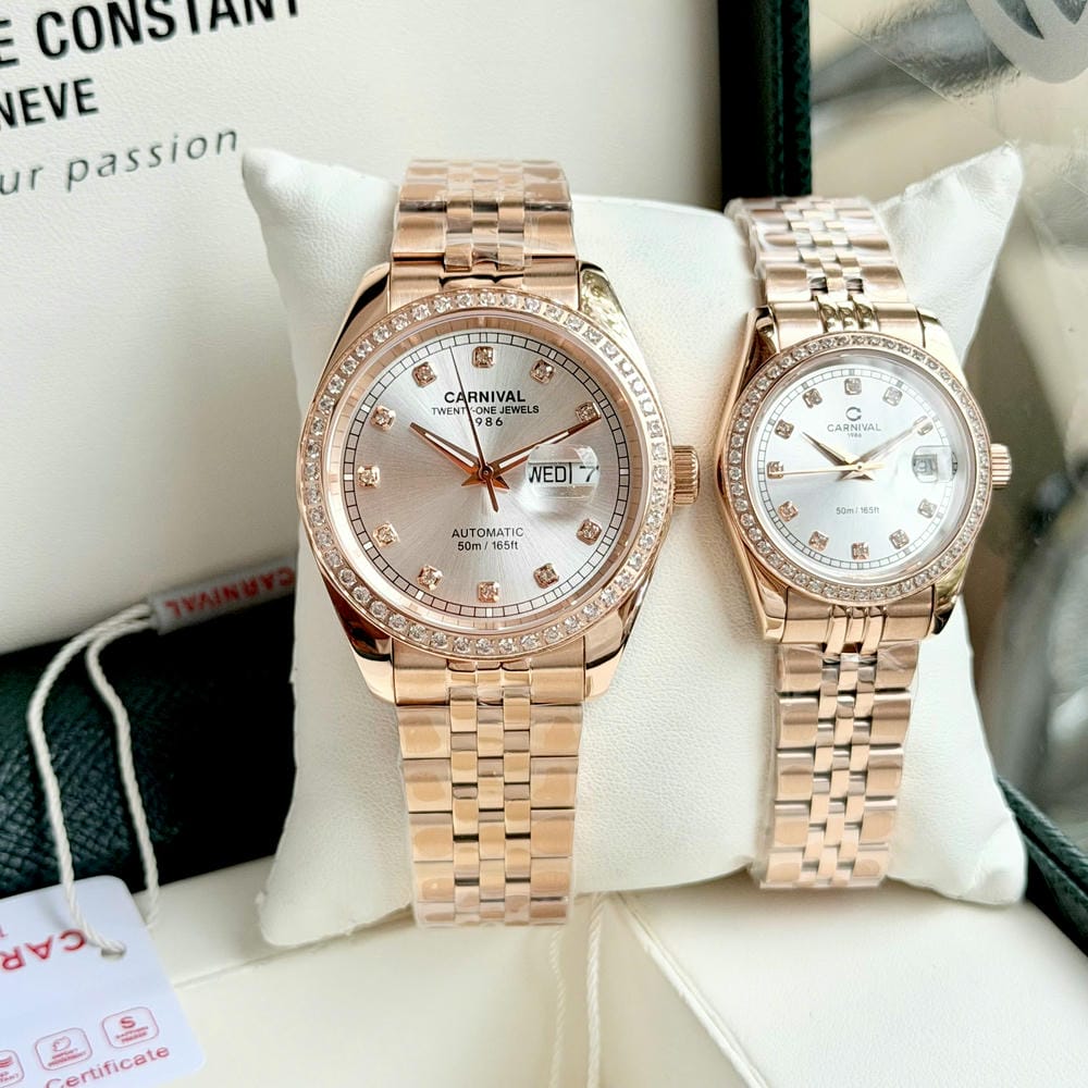 Đồng Hồ Đôi Carnival 8131D2-VH-T
