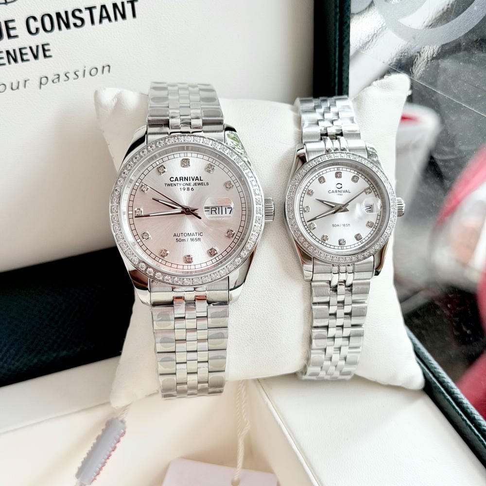 Đồng Hồ Đôi Carnival 8131D2-VT-T