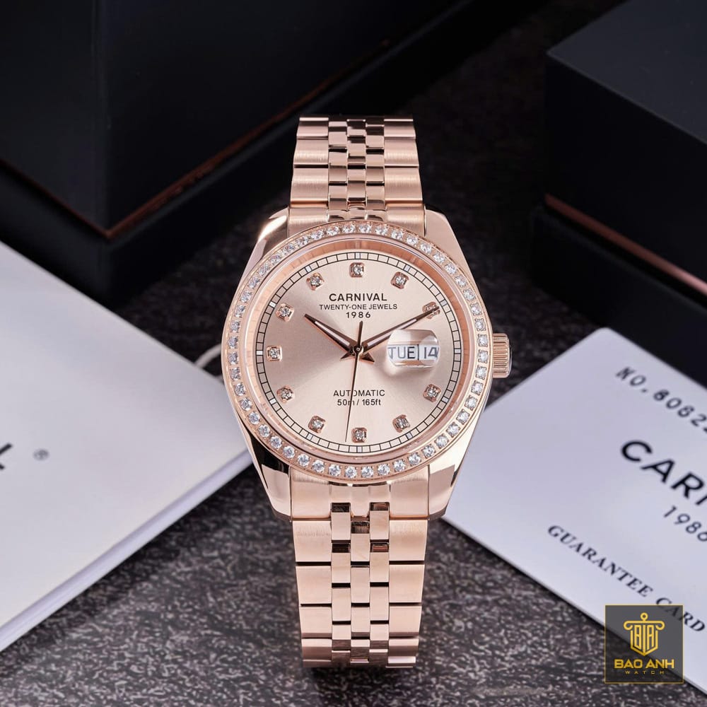Đồng Hồ Nam Carnival 8131G2-VH-B