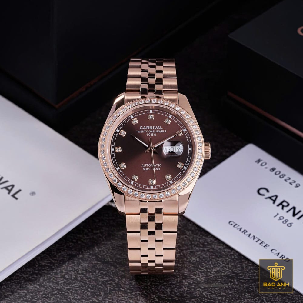 Đồng Hồ Nam Carnival 8131G2-VH-N