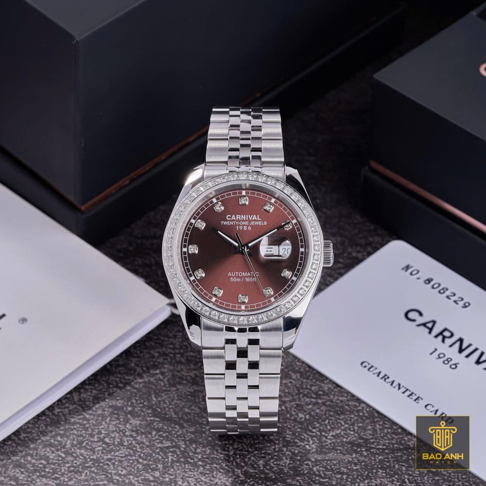 Đồng Hồ Nam Carnival 8131G2-VT-N