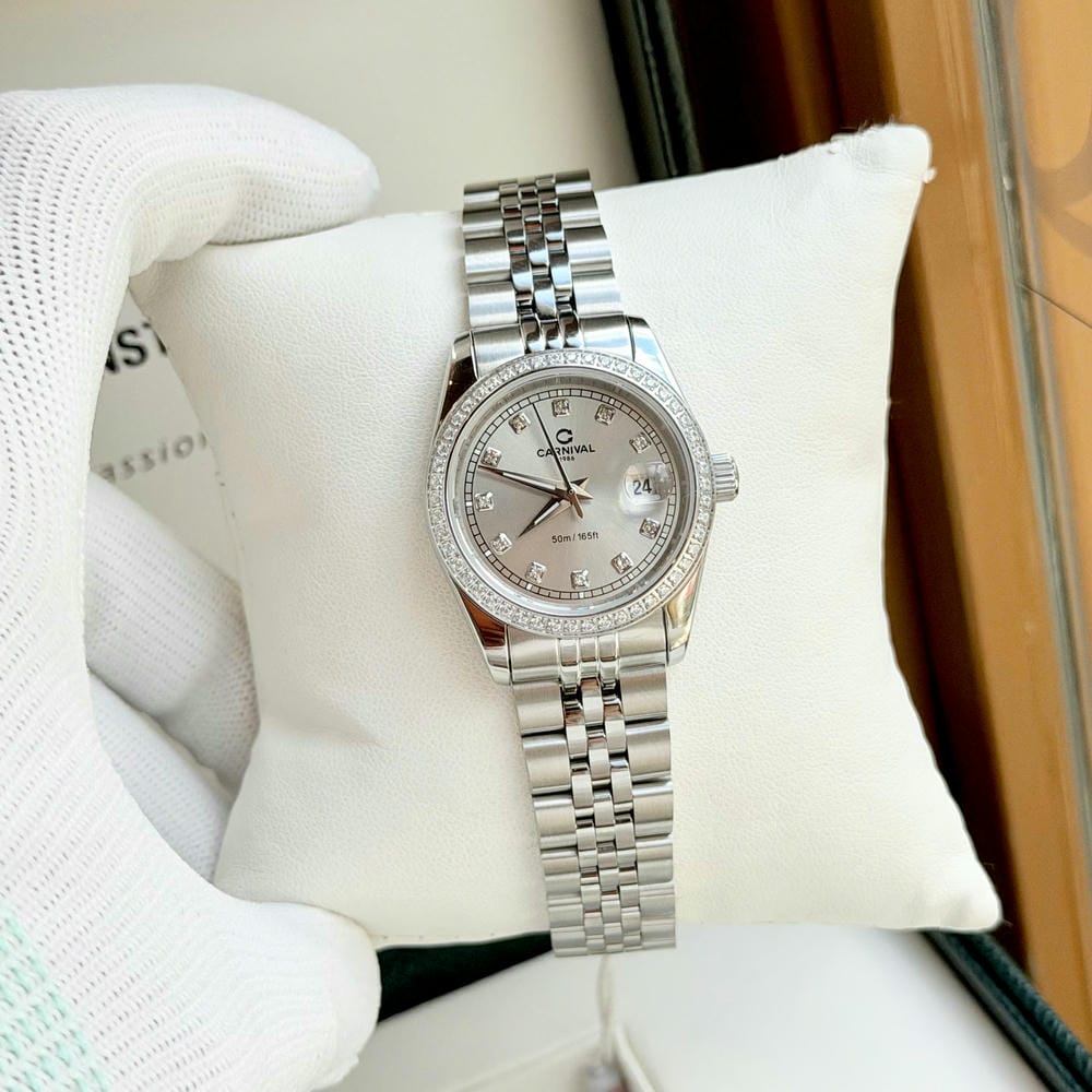 Đồng hồ Nữ Carnival 8131L2-VT-S (Xám)