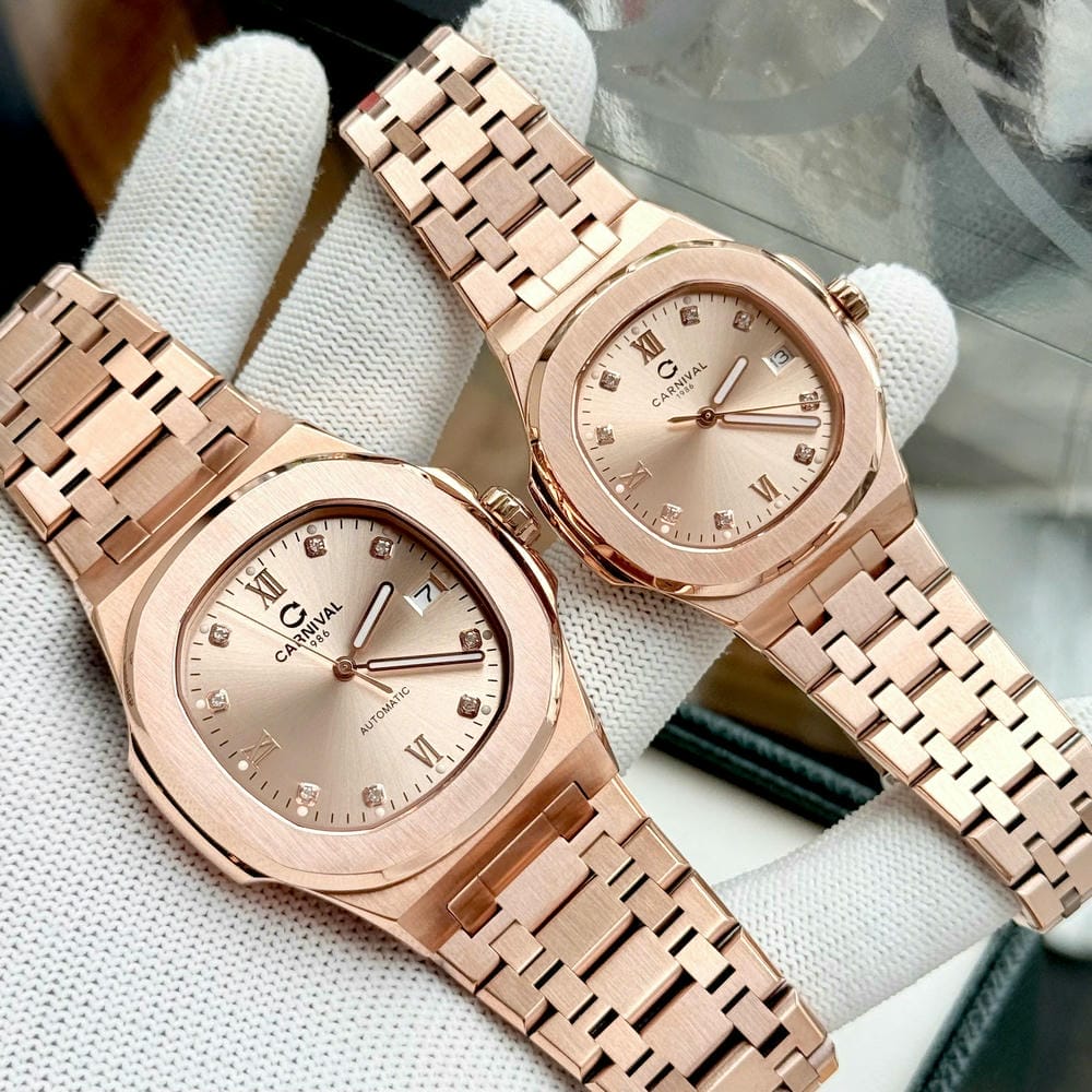 Đồng hồ Đôi Carnival 8160D-VH-B