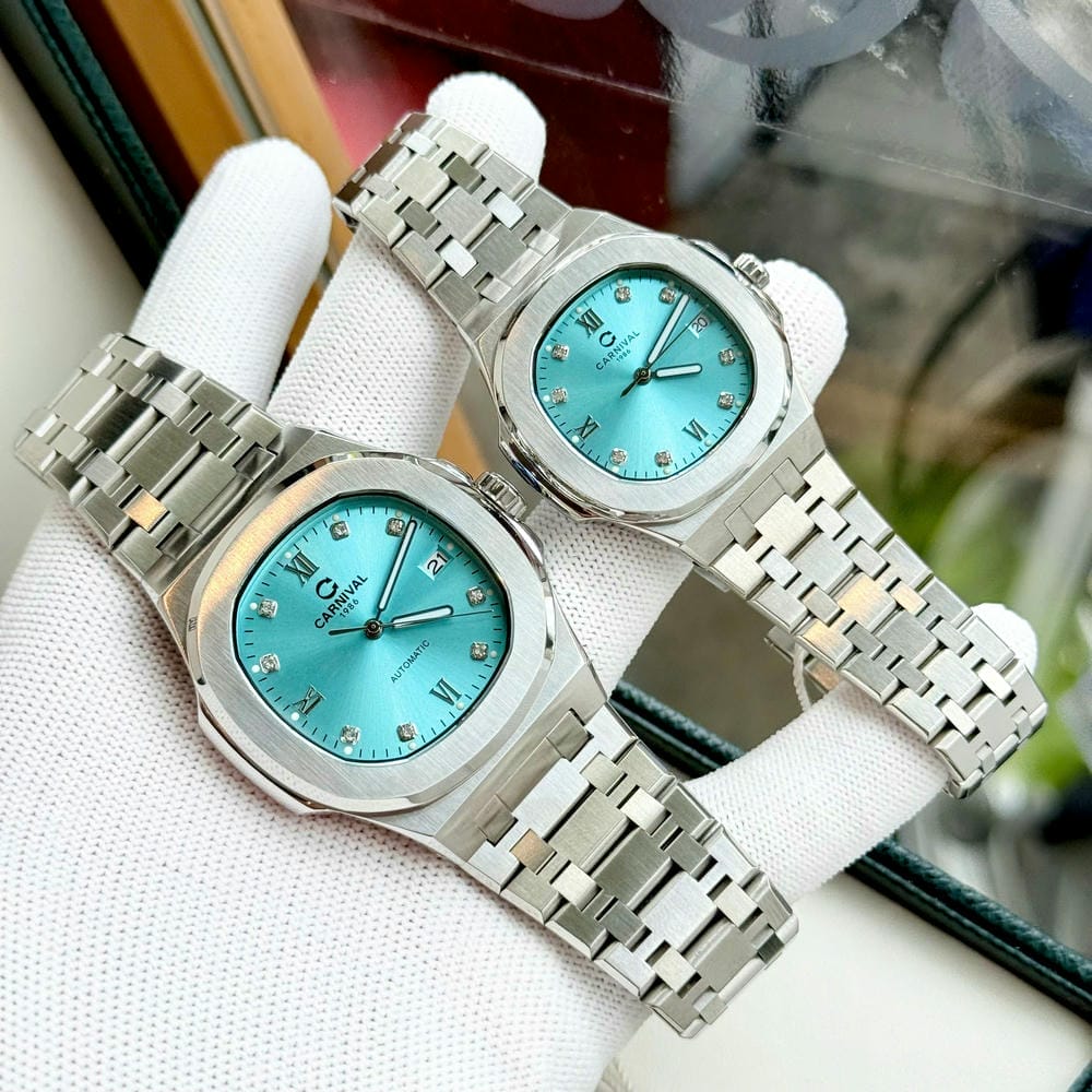 Đồng hồ Đôi Carnival 8160D-VT-XT (Tiffany)