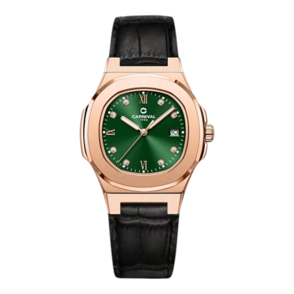 Đồng hồ Nữ Carnival 8160L-VH-DD-XL Xanh Lá