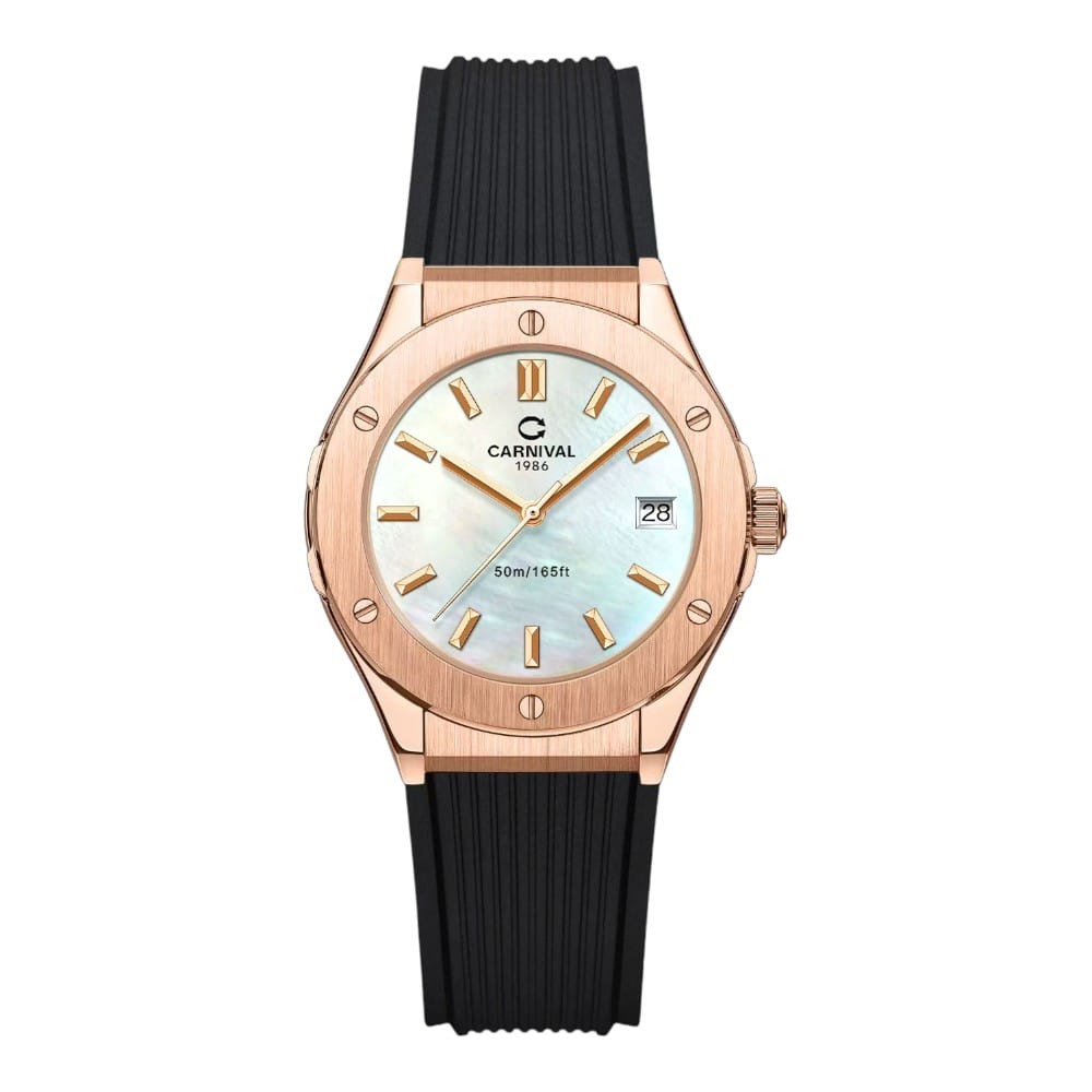 Đồng hồ Nữ Carnival 8168L-VH-DCS-TK ( Xà Cừ Trắng)
