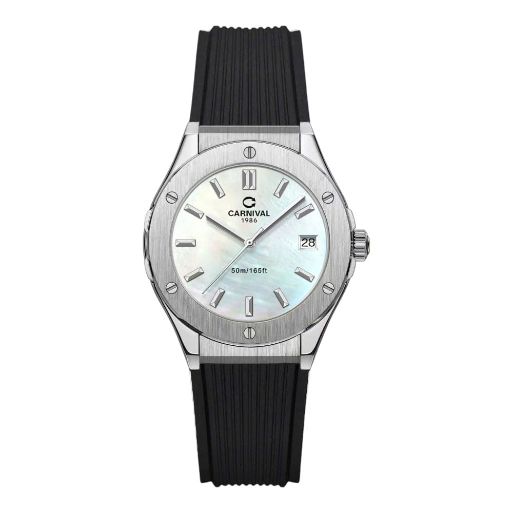 Đồng hồ Nữ Carnival 8168L-VT-DCS-TK ( Xà Cừ Trắng)