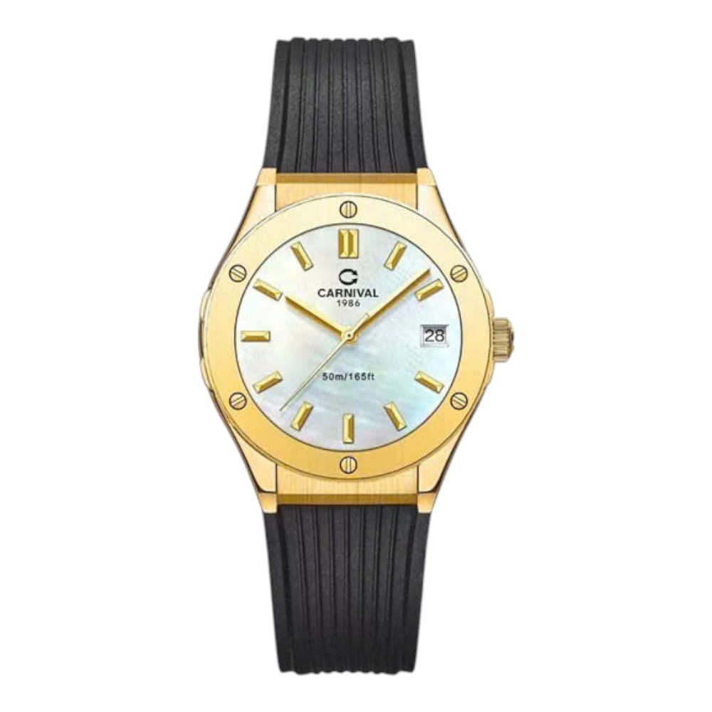 Đồng hồ Nữ Carnival 8168L-VV-DCS-TK ( Xà Cừ Trắng)