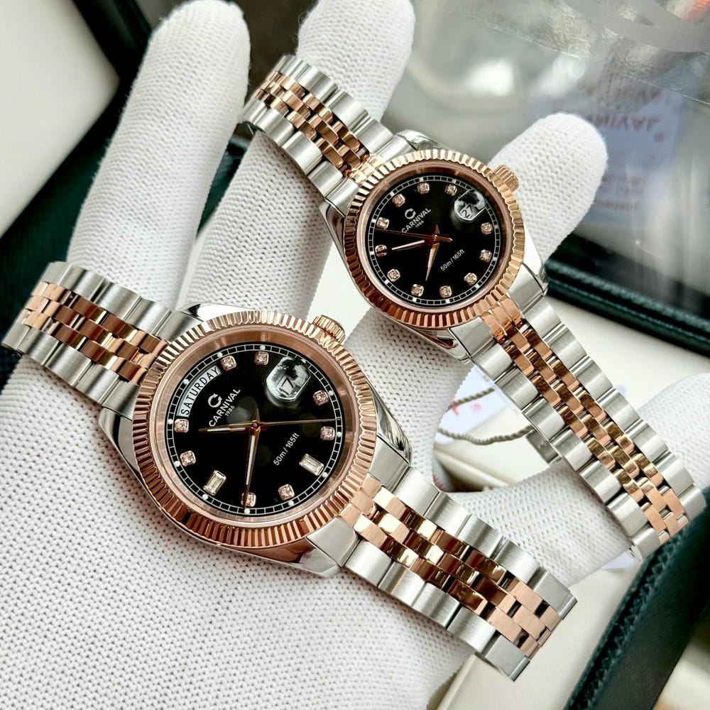 Đồng hồ Đôi Carnival 8190D-CH-D