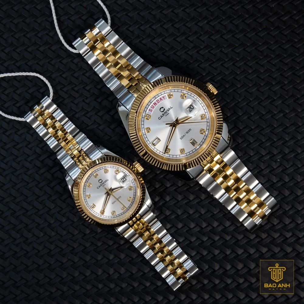 Đồng hồ Đôi Carnival 8190D-CV-T