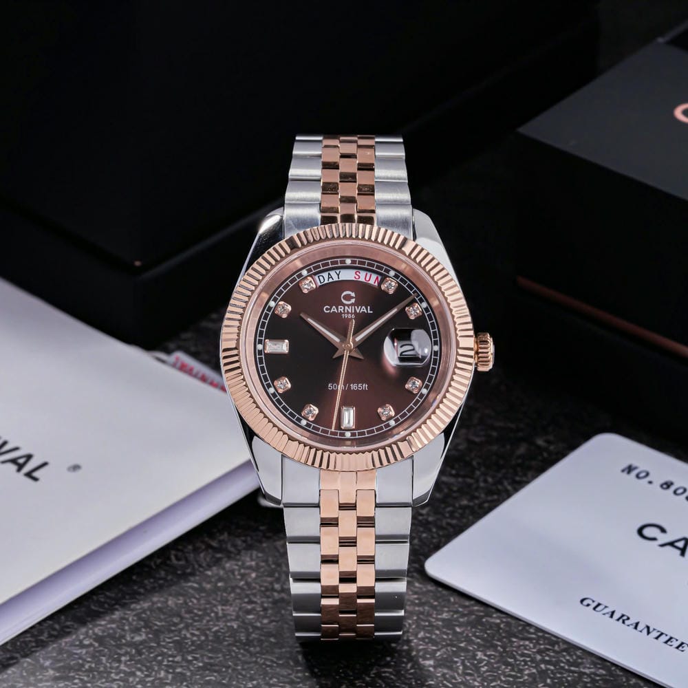 Đồng hồ Nam Carnival 8190G-CH-N