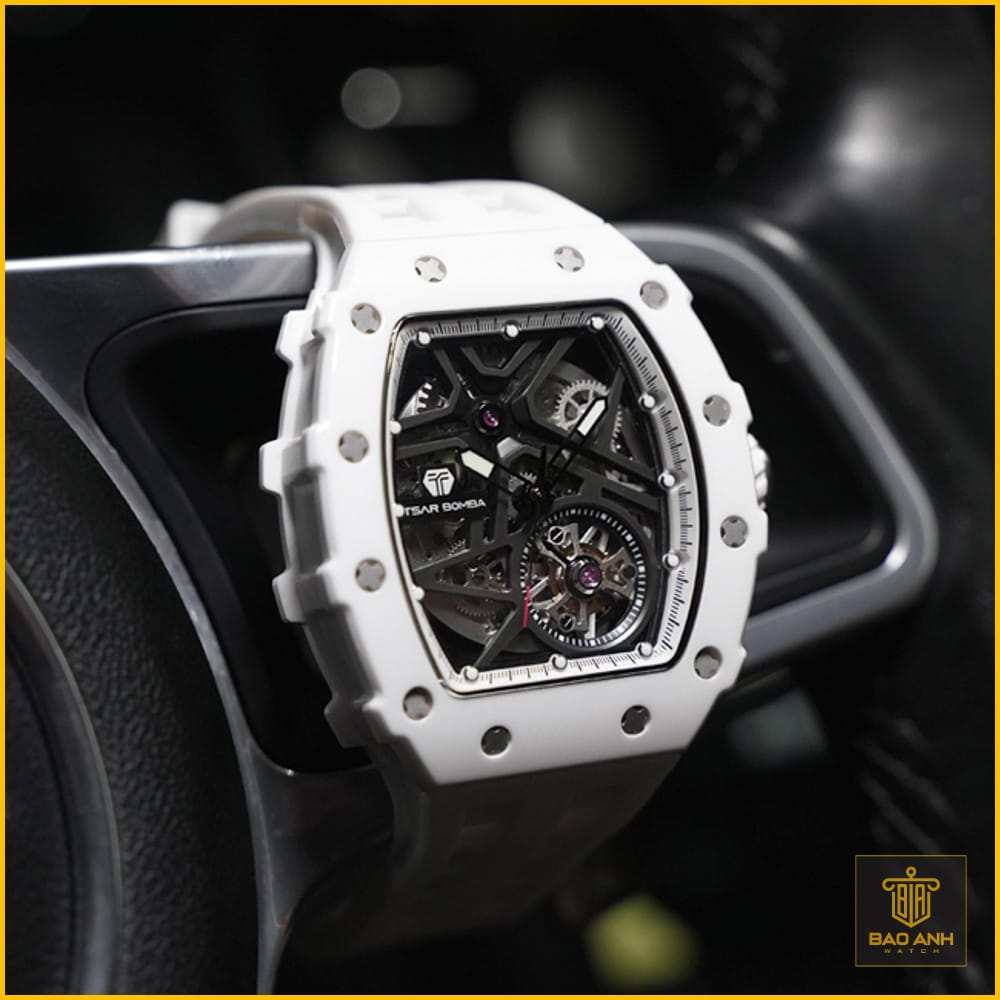 Đồng hồ Tsar Bomba TB8209C-02 Ceramic