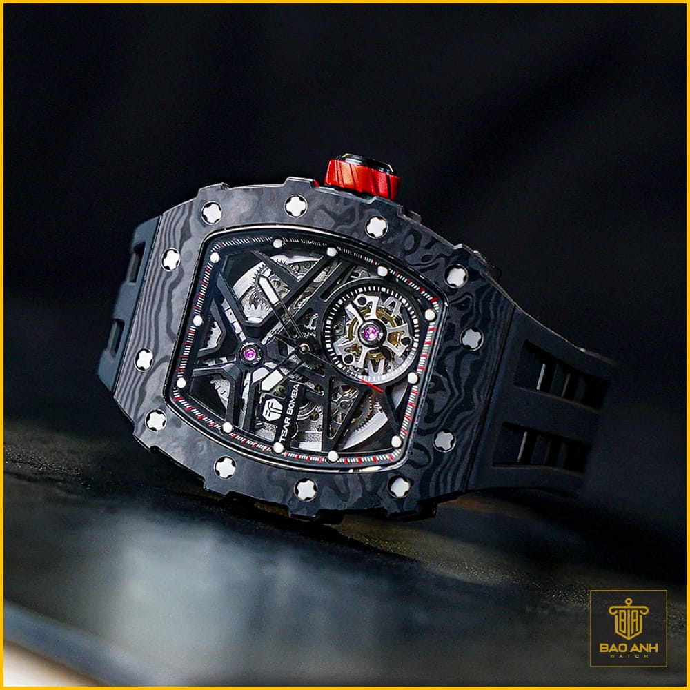 Đồng hồ Tsar Bomba TB8209CF-01 Carbon