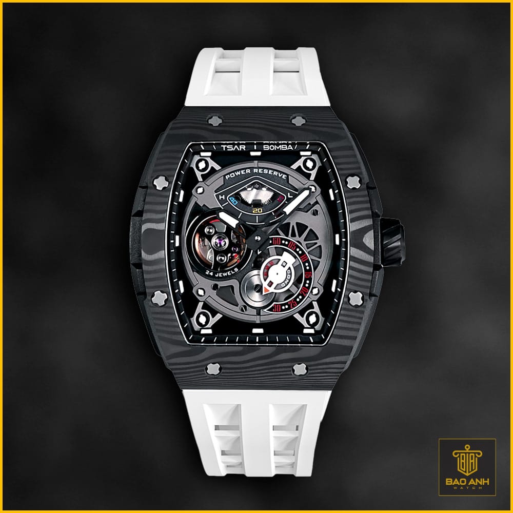 Đồng hồ Tsar Bomba TB8210CF-02 Carbon