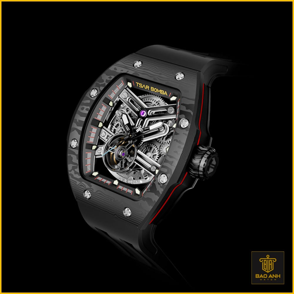 Đồng hồ Tsar Bomba TB8218-05 Carbon