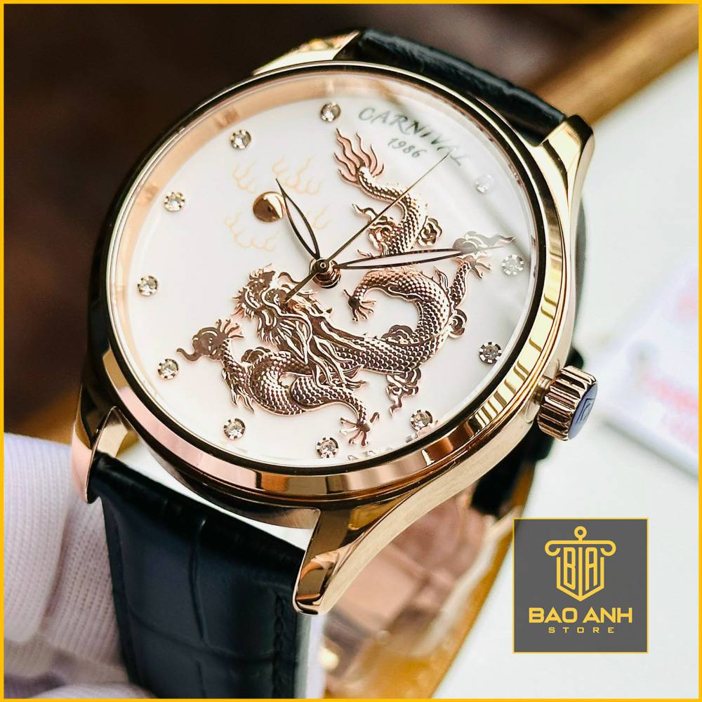Đồng hồ Carnival con Rồng 51524G-T