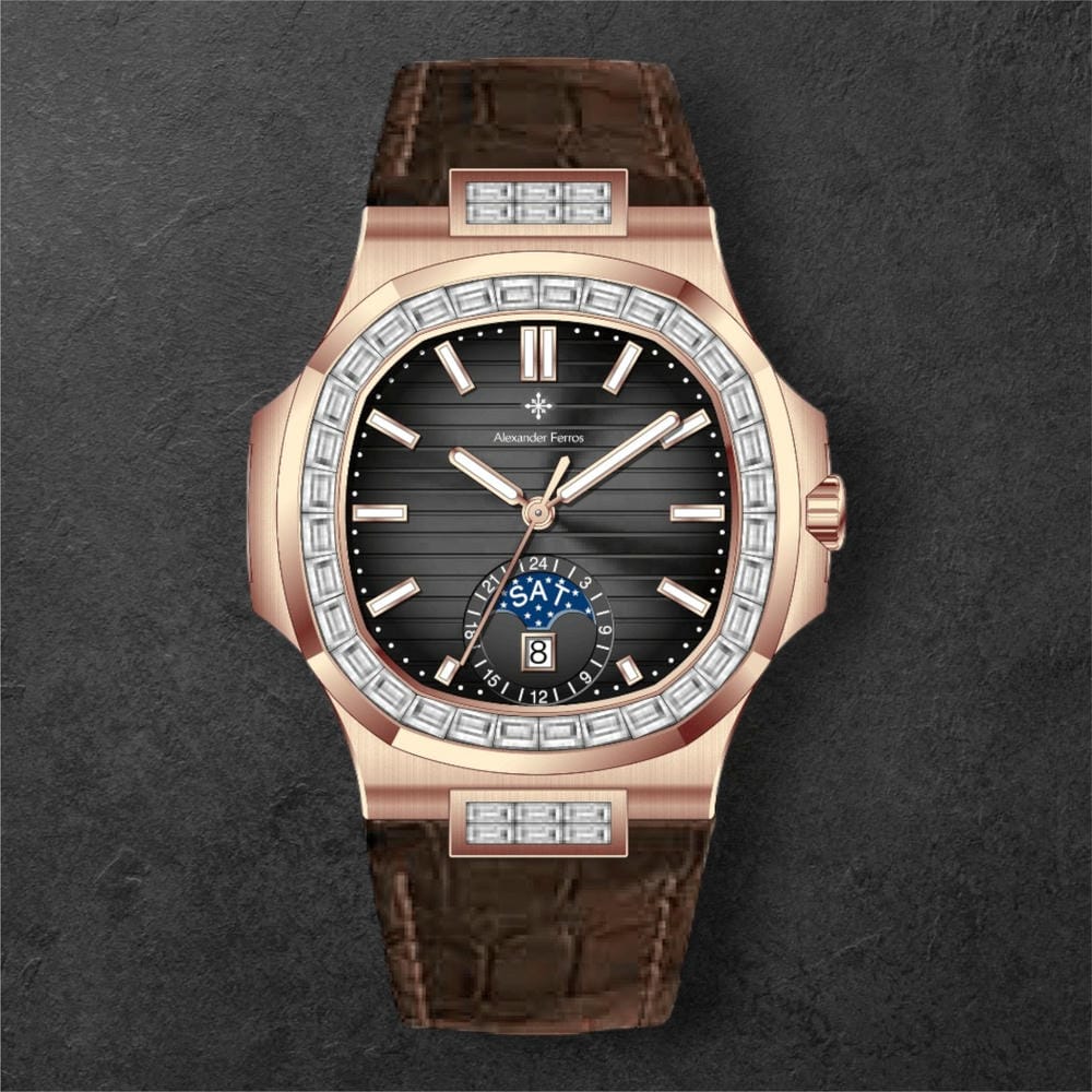 Đồng Hồ Nam Alexander Ferros 6111R-01-DD