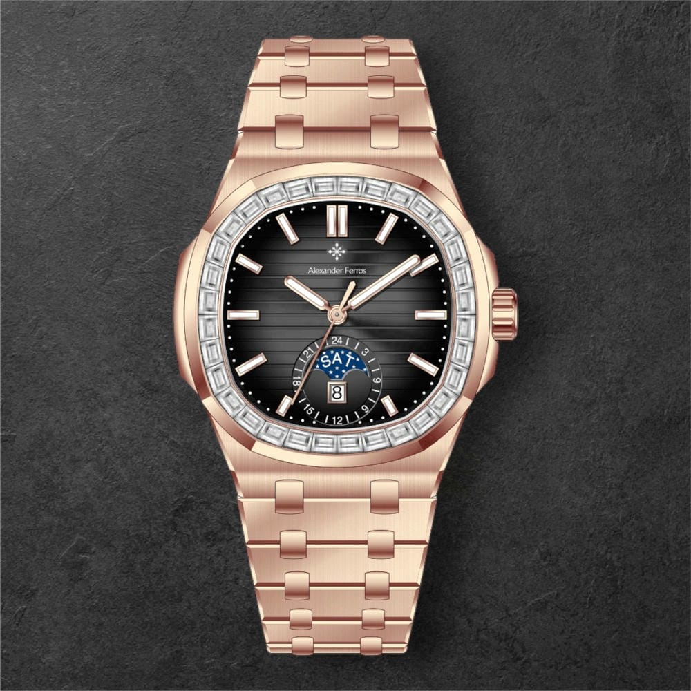 Đồng Hồ Nam Alexander Ferros 6111R-01
