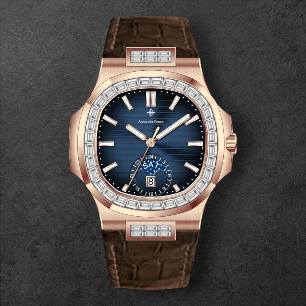 Đồng Hồ Nam Alexander Ferros 6111R-05-DD