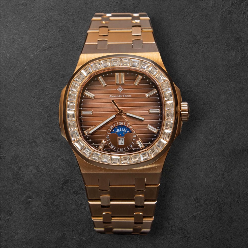 Đồng Hồ Nam Alexander Ferros 6111R-08