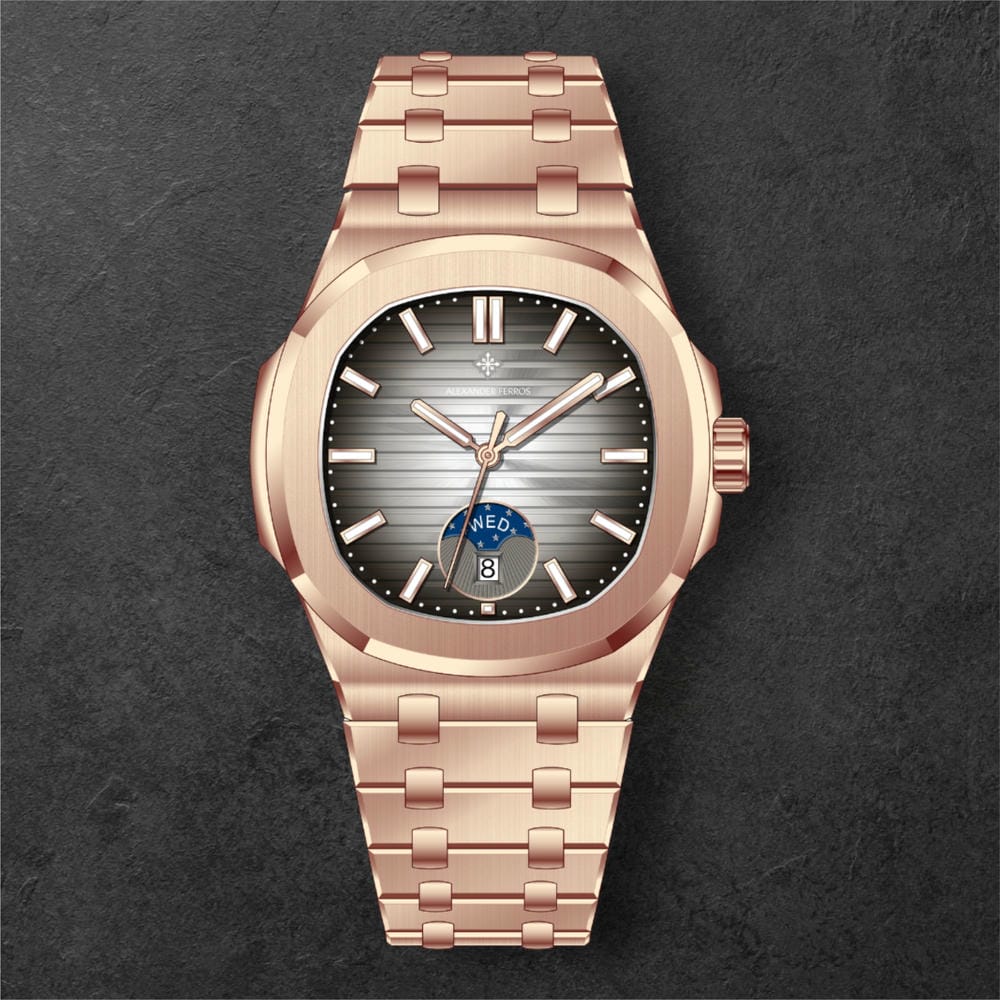 Đồng Hồ Nam Alexander Ferros 6122R-01