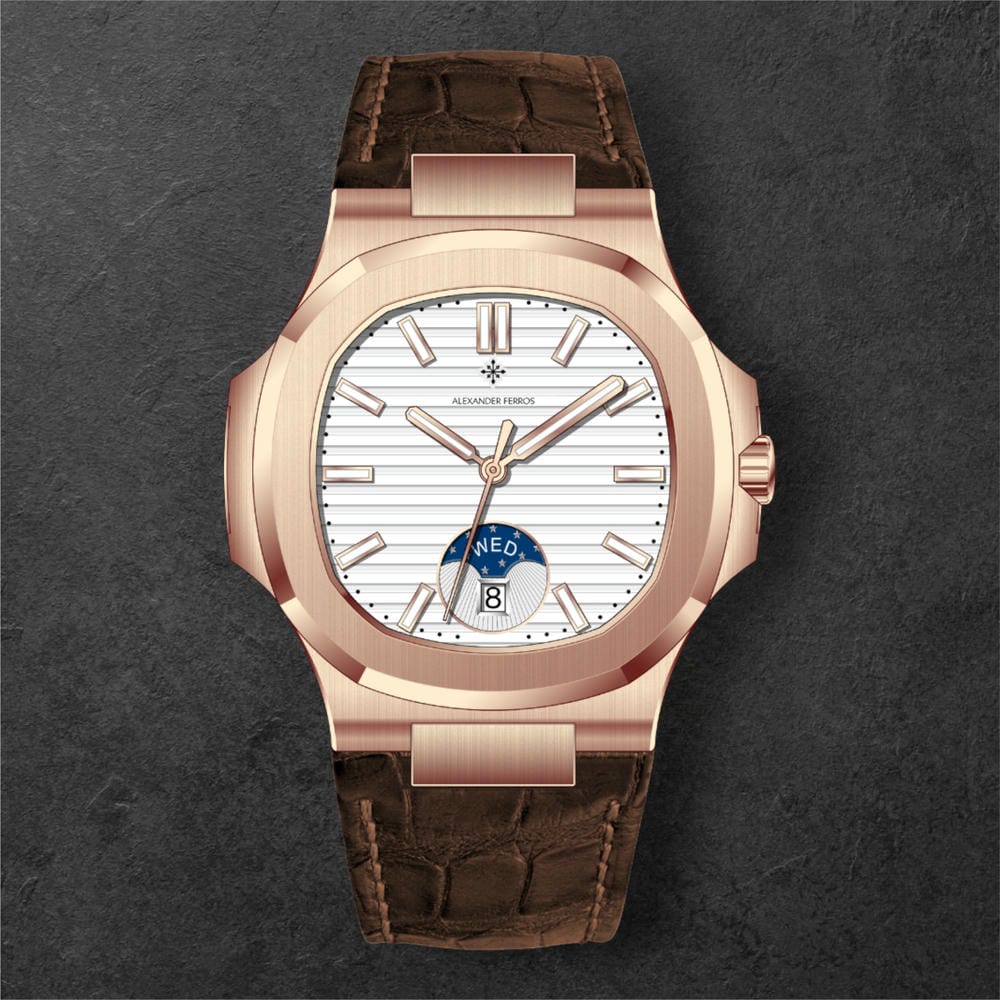 Đồng Hồ Nam Alexander Ferros 6122R-02-DD