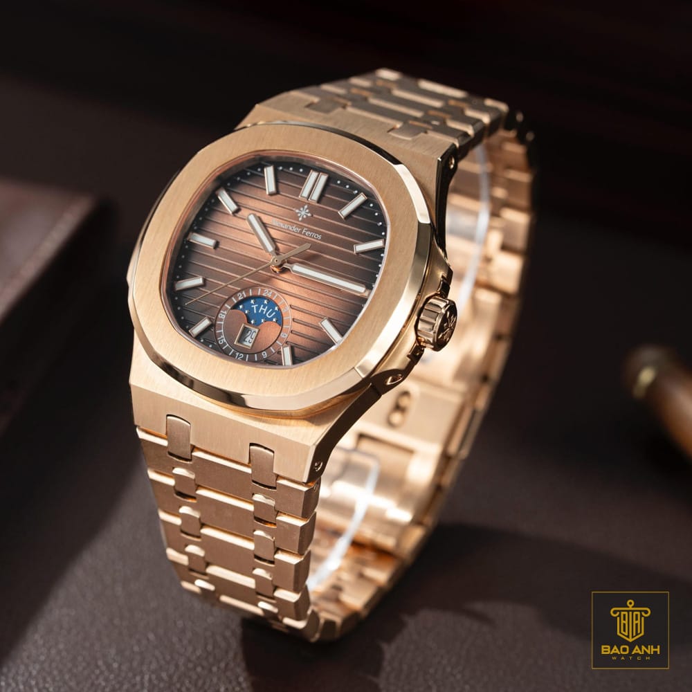 Đồng Hồ Cặp Alexander Ferros 6152R-08 & 6122R-08