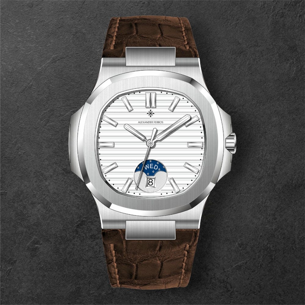 Đồng Hồ Nam Alexander Ferros 6122S-02-DD