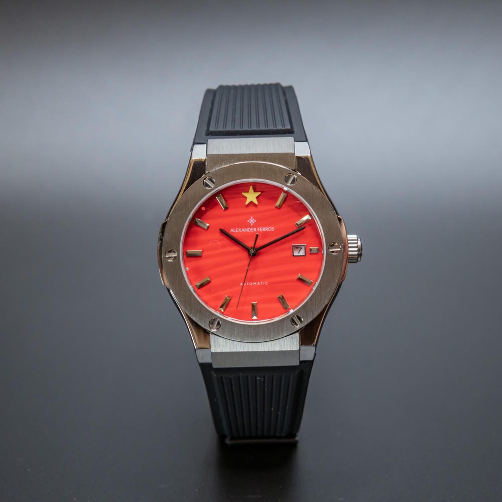 Đồng Hồ Nam Alexander Ferros 6162S-03