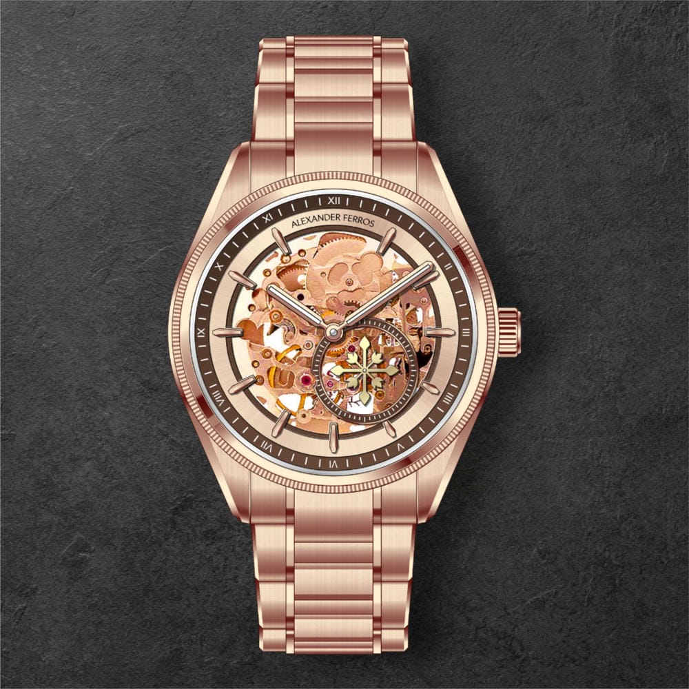 Đồng Hồ Nam Alexander Ferros 9262R-08