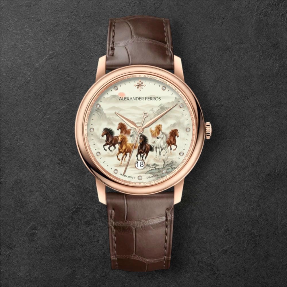 Đồng Hồ Nam Alexander Ferros 9302RD-26