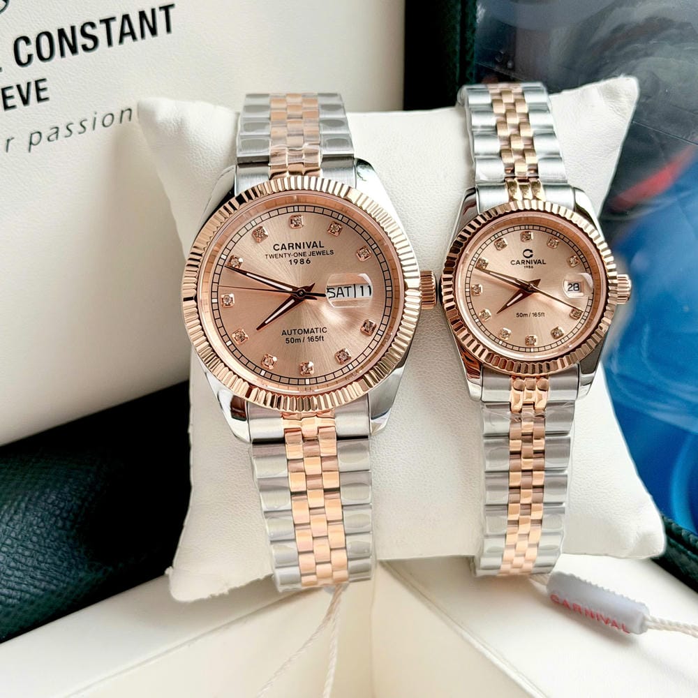 Đồng hồ Đôi Carnival 8131D-CH-B