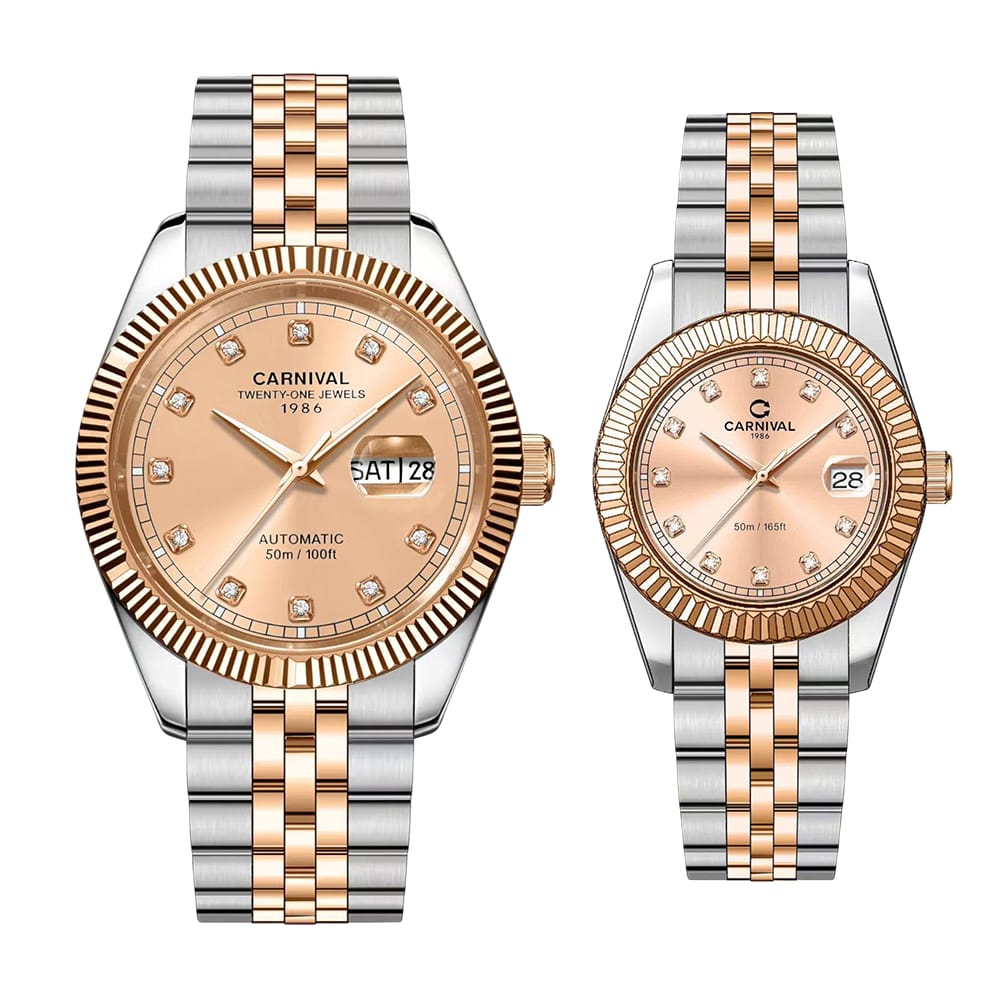 Đồng hồ Đôi Carnival 8131D-CH-B