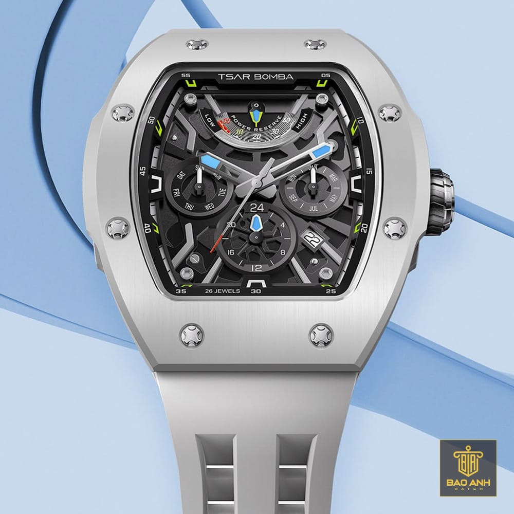 Đồng hồ Tsar Bomba TB8222C-04 Full Ceramic