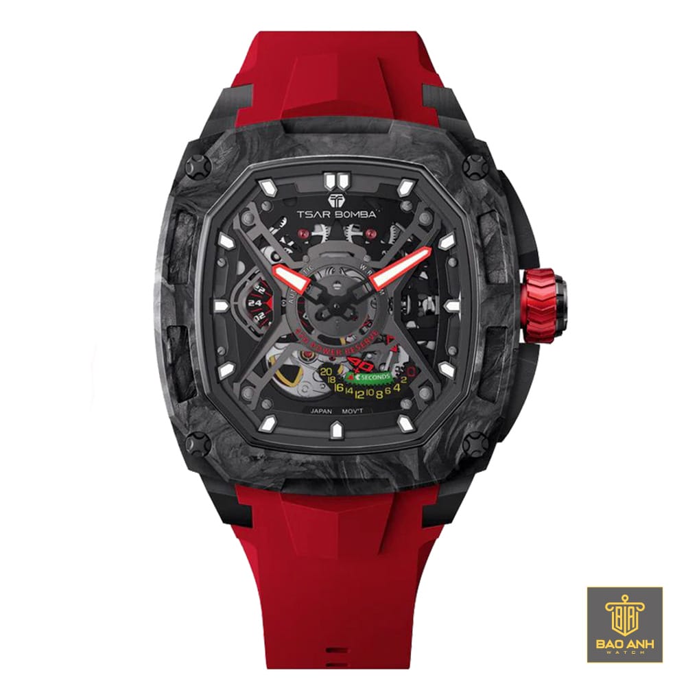 Đồng hồ Tsar Bomba TB8605-01 Carbon